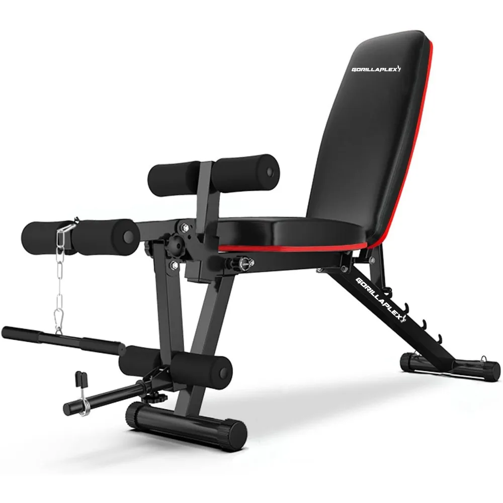 GorillaPlex™ Leg Curl & Bench Machine